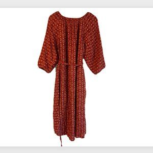 ACE & JIG HEATHER DRESS IN DARLING SIZE M
